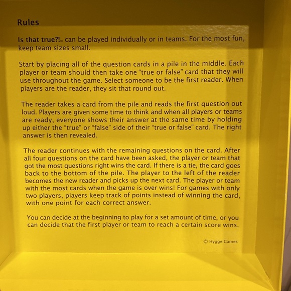 Is that True? Trivia Party game. - Picture 3 of 4